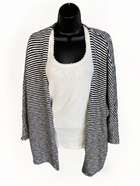 Sundry Open-Front Sweater Cardigan Women’s M 2 Revolve Brand Cotton Made in USA